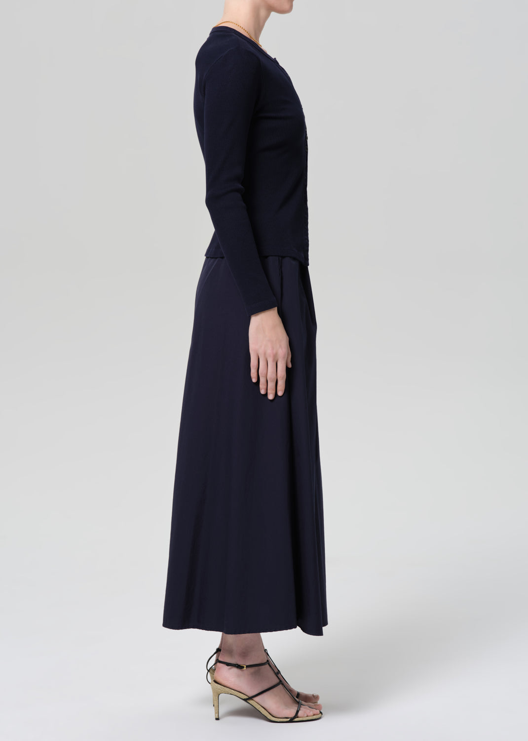 EMIL POPLIN SKIRT