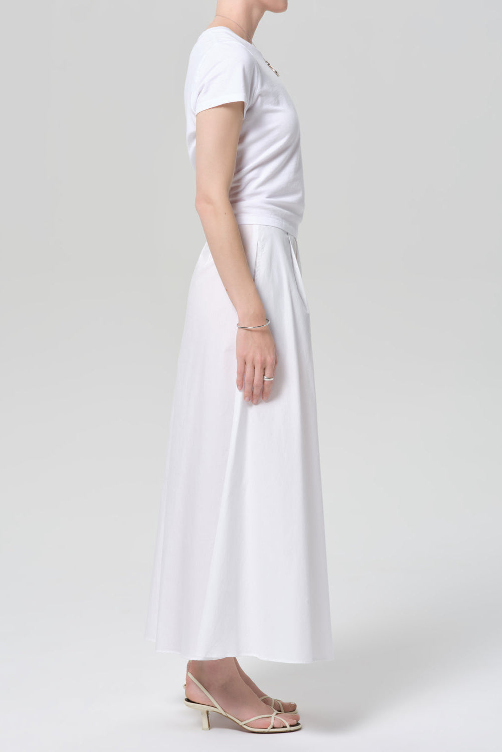 EMIL POPLIN SKIRT
