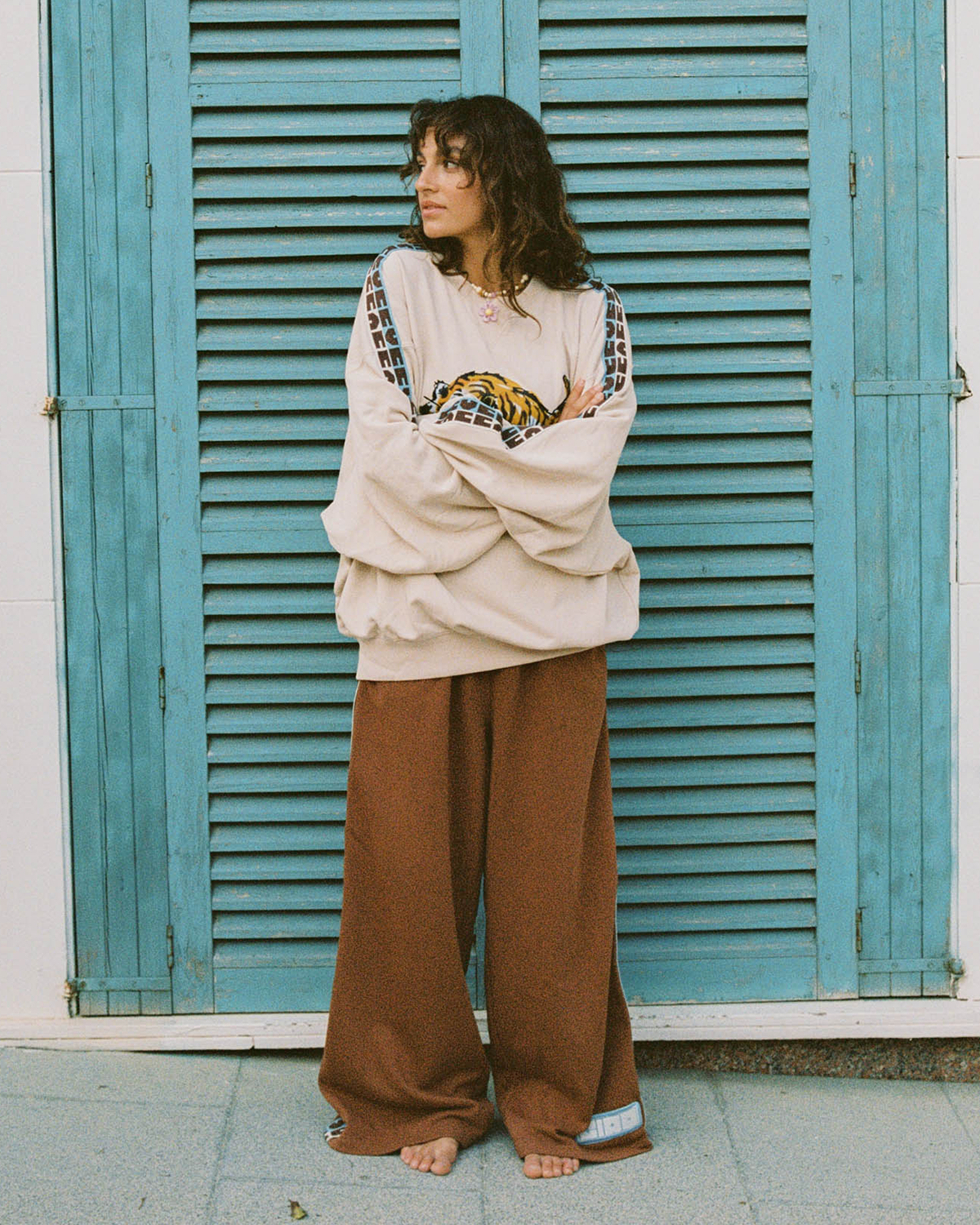 VINTAGE SPORTS TIGER JUMPER