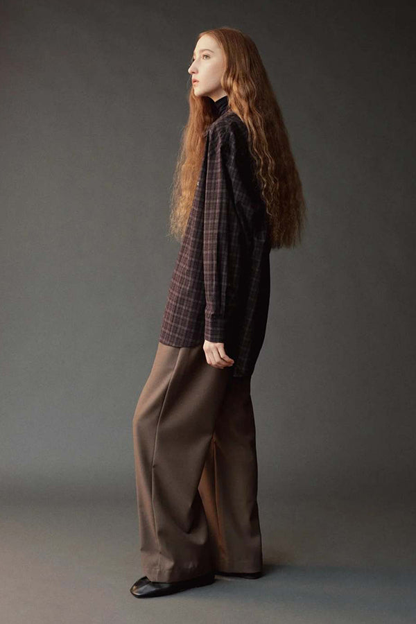 OVERSIZED PLAID SHIRT