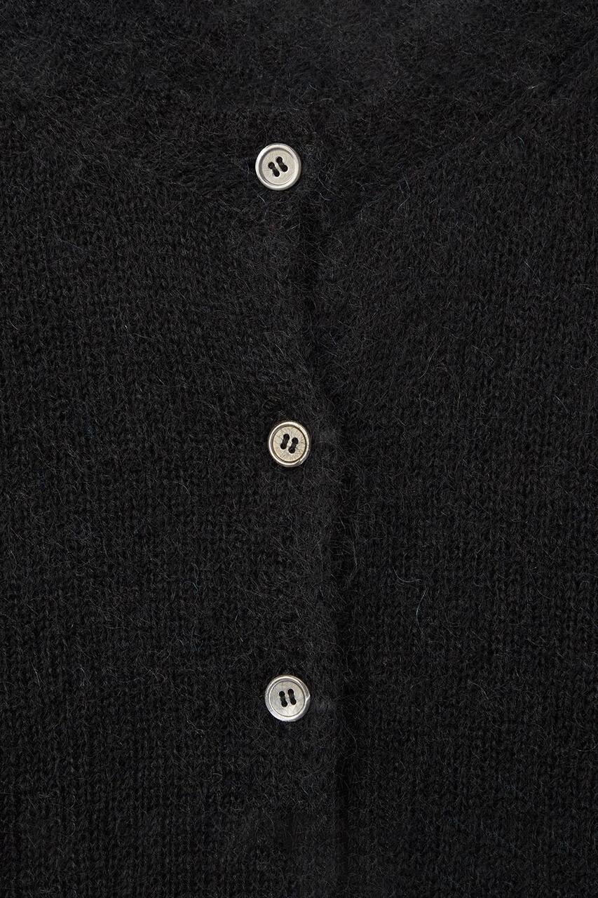 UNISEX CREWNECK KNIT CARDIGAN