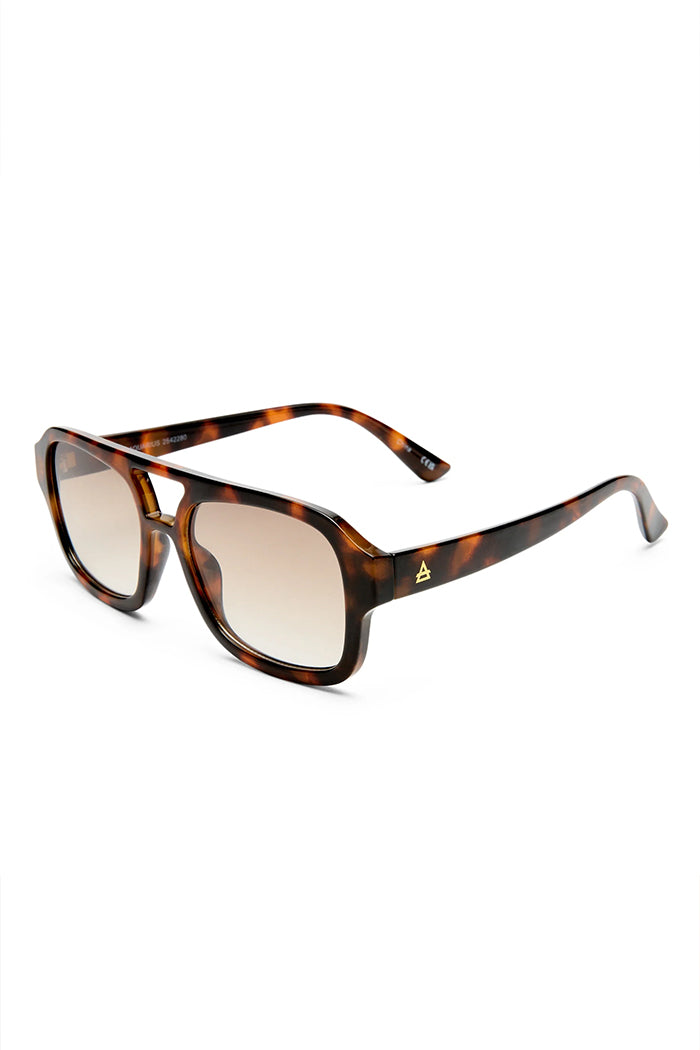 AQUARIUS SUNGLASSES DARK TORT