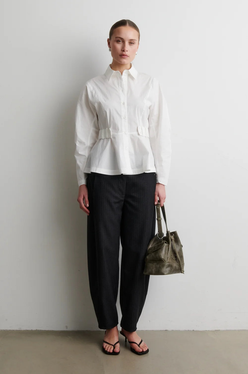 VIENNE BARREL TROUSERS