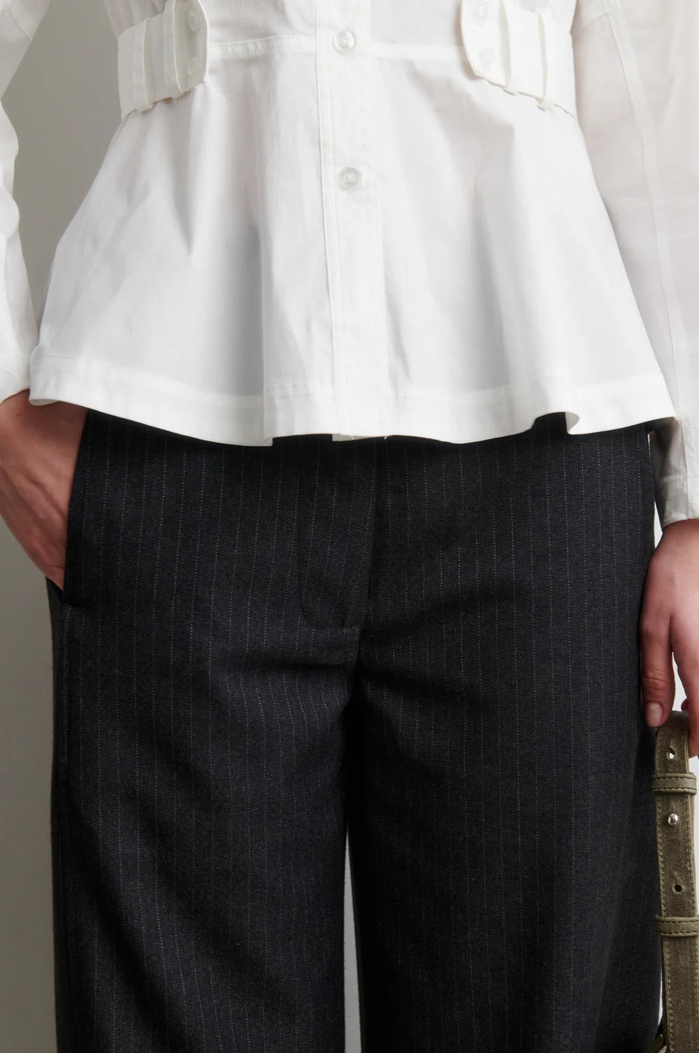 VIENNE BARREL TROUSERS