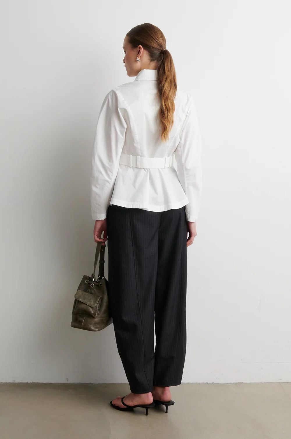 VIENNE BARREL TROUSERS