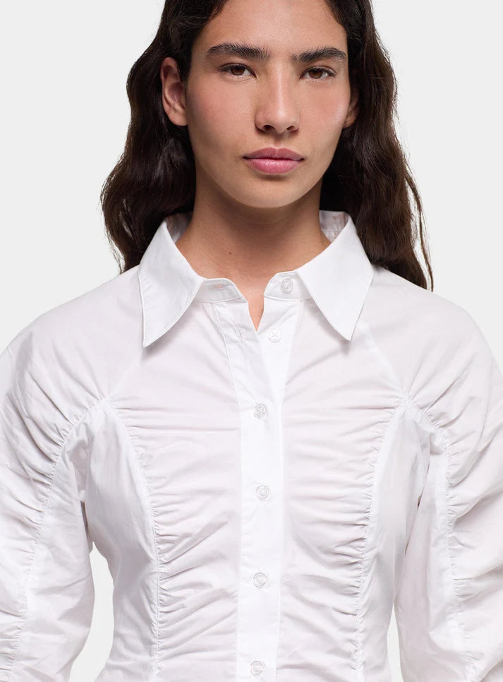 BELLEVILLE RUCHED SHIRT