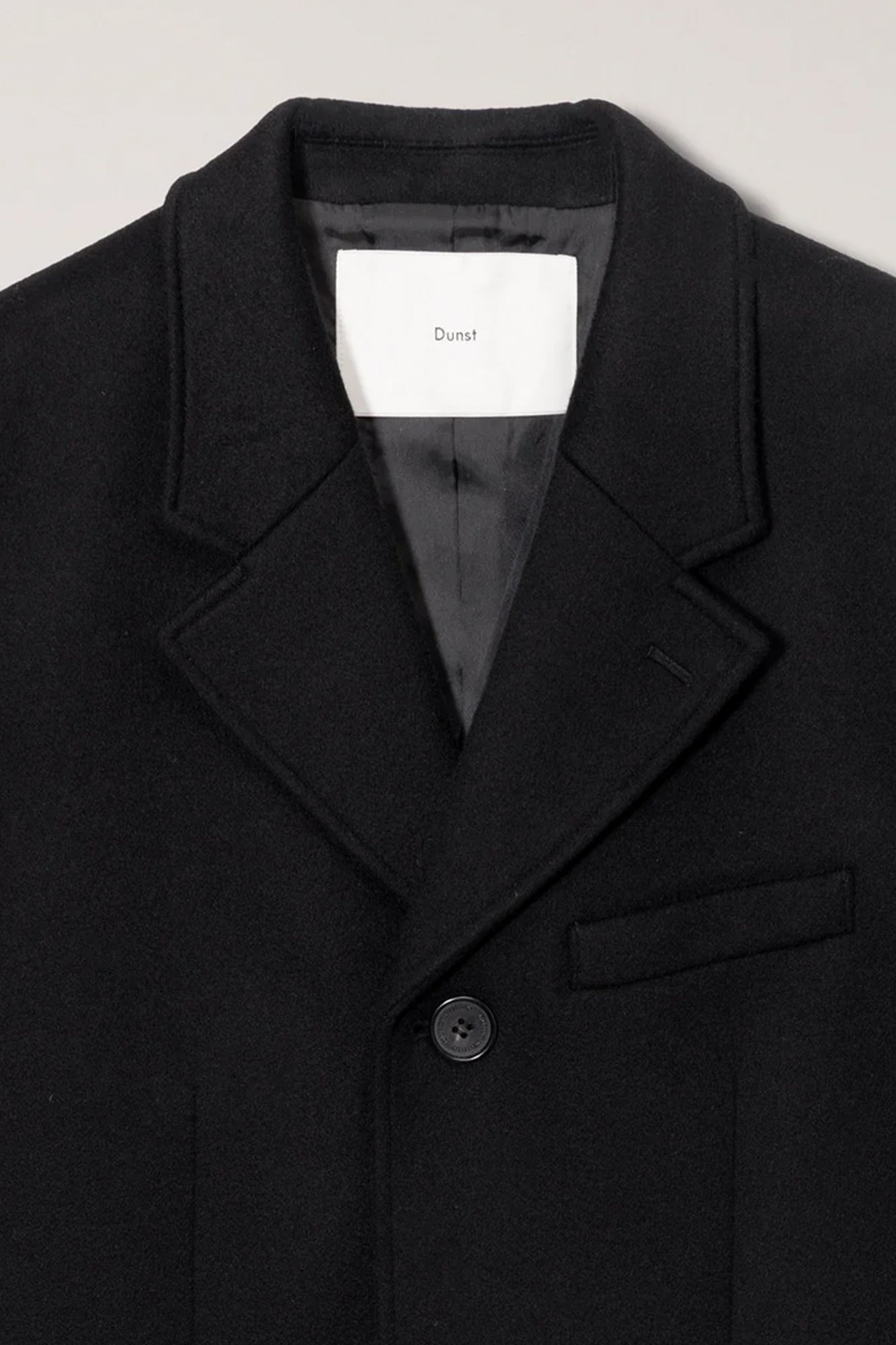 UNISEX 2-WAY 3 BUTTON CASHMERE COAT