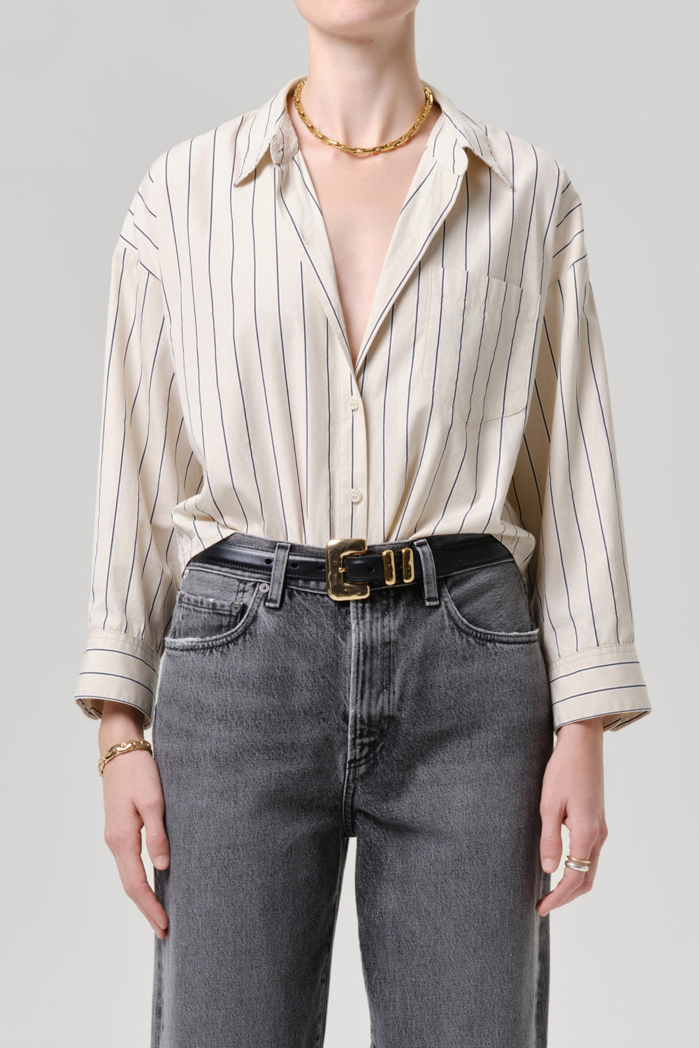 STRIPE PETIT AMI SHIRT