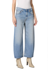 Agolde barrel Low Curve Jean Crop medium vintage blue reset | Pipe and Row