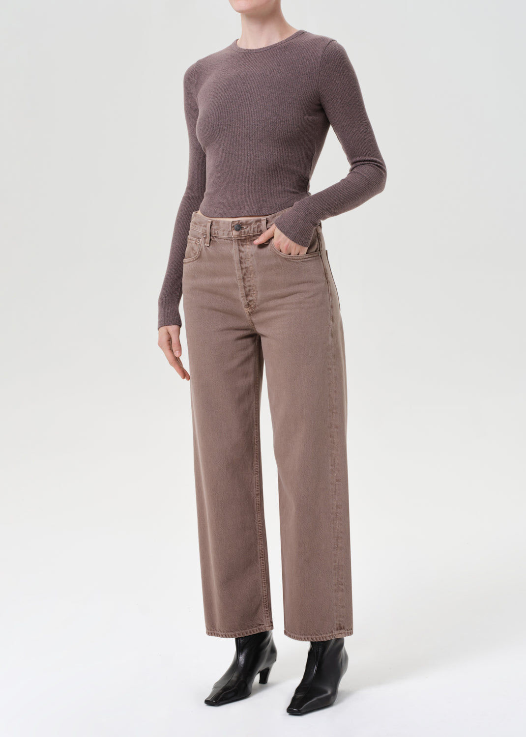 REN HI RISE WIDE LEG CERAMIC