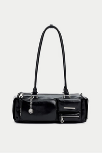 Aest Studio Capture Multipocket handbag black leather | Pipe and Row