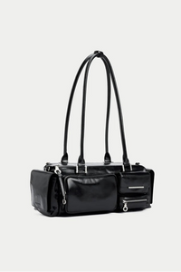 Aest Studio Capture Multipocket handbag camera bag black leather | Pipe and Row Seattle