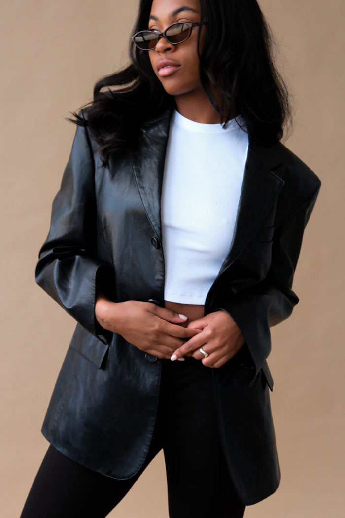 Aire Earthshine sleek slimline micro oval sunglasses chocolate | Pipe and Row