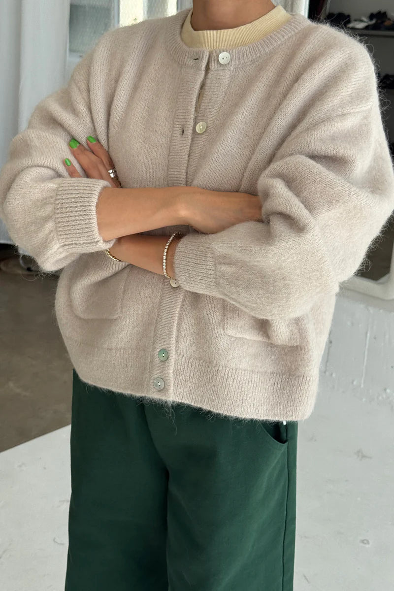 AMELIE ALPACA CARDIGAN