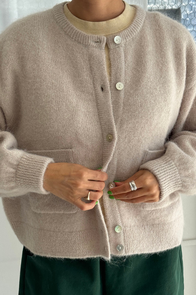 AMELIE ALPACA CARDIGAN