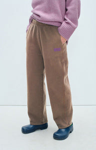 American Vintage relaxed Plizzy sweatpants vintage chestnut brown | Pipe and Row