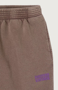 American Vintage relaxed Plizzy sweatpants vintage chestnut brown | Pipe and Row