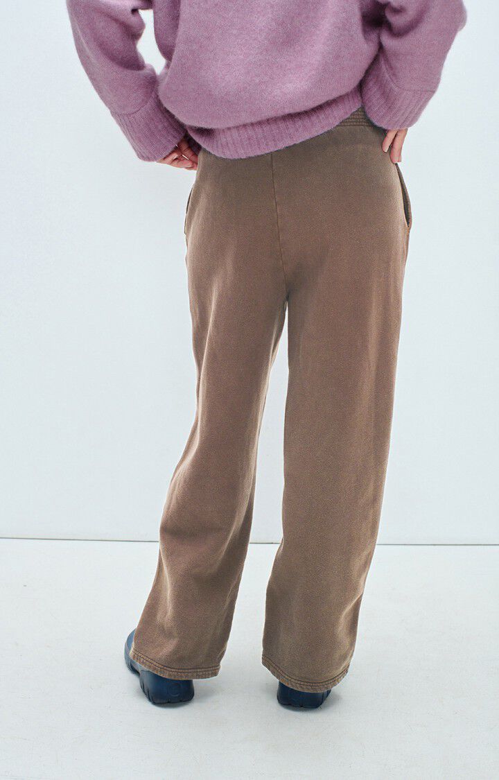 American Vintage relaxed Plizzy sweatpants vintage chestnut brown | Pipe and Row