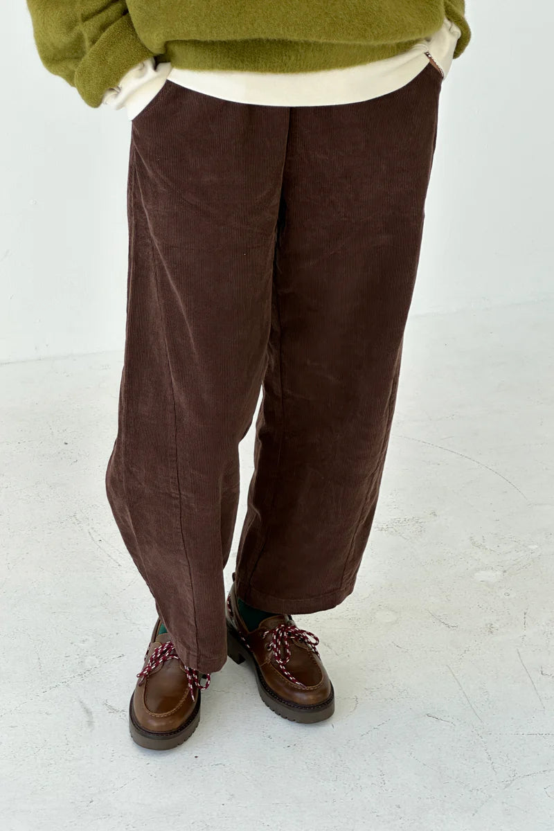CORDUROY ARC PANTS