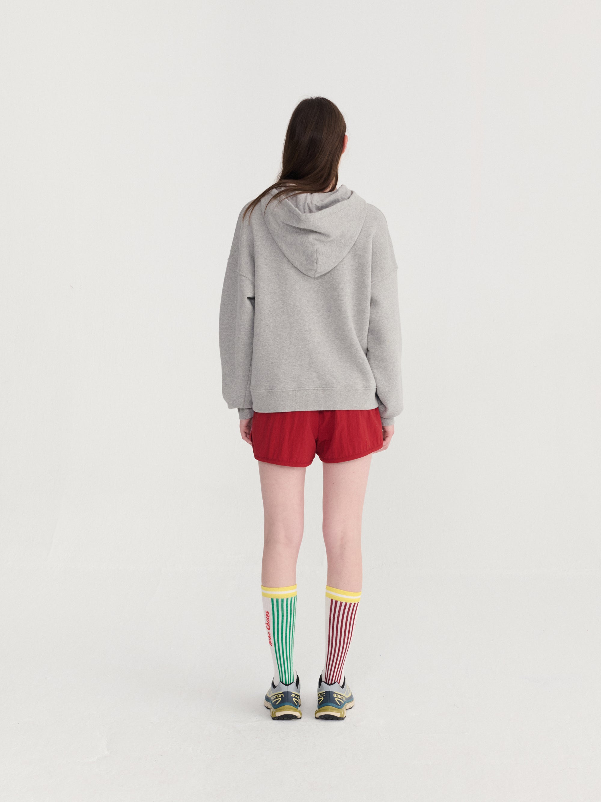 COLOR BLOCK SPORTY SHORTS