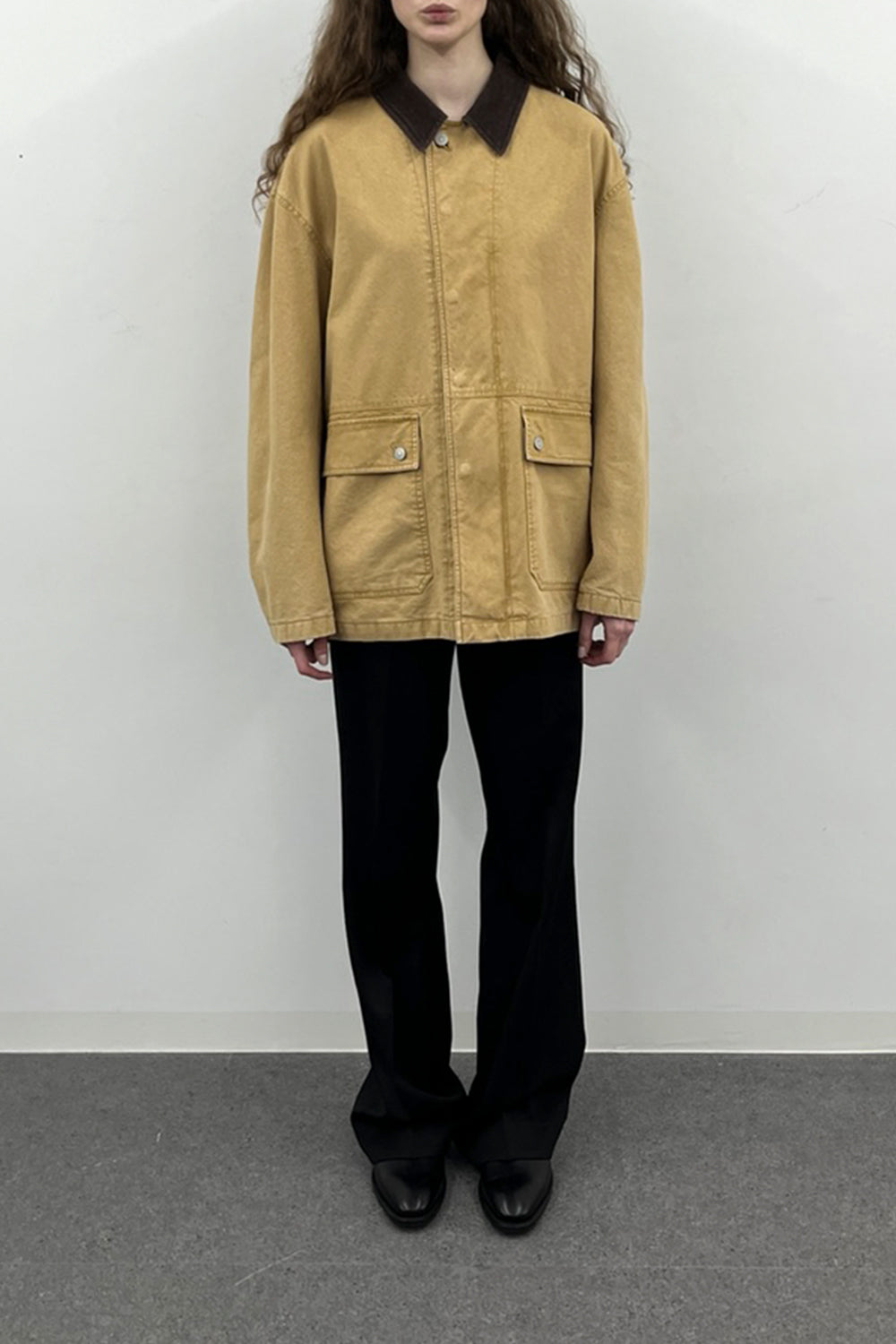 GARMENT WASHED BARN JACKET