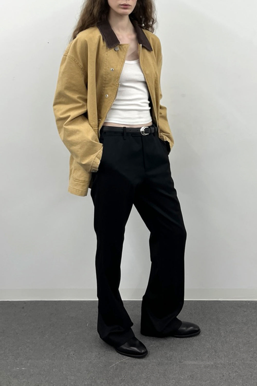 GARMENT WASHED BARN JACKET