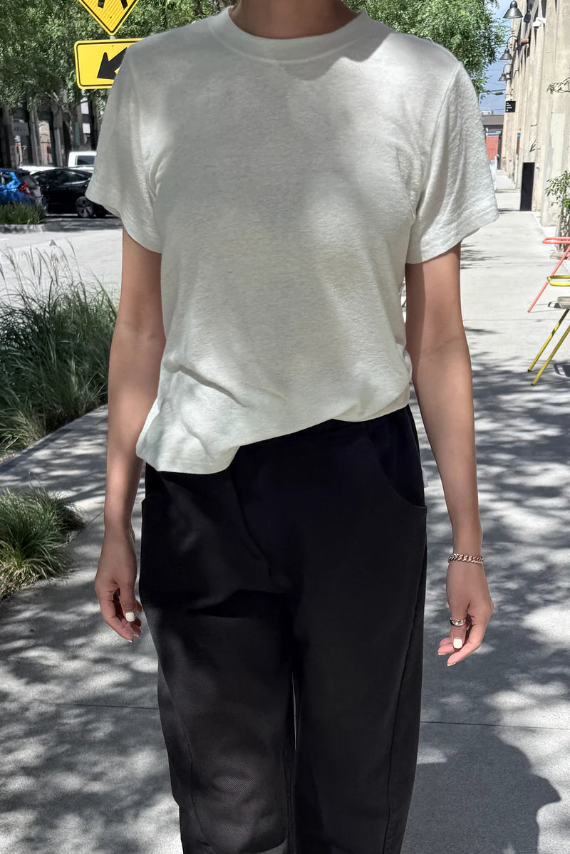 BO LINEN BLEND TEE