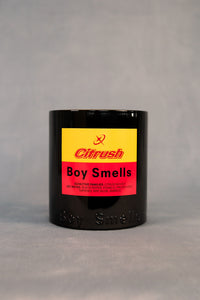 Boy Smells Citrush candle ripe velvet vaporous pomelo black pepper poppers PIPE AND ROW