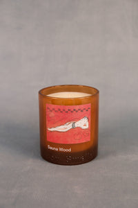 Boy Smells Sauna Wood candle clary sage patchouli labdanum sandalwood palo santo | Pipe and Row