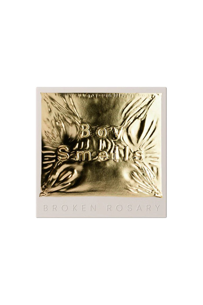 Boy Smells Broken Rosary candle Holiday metallic | pipe and row seattle