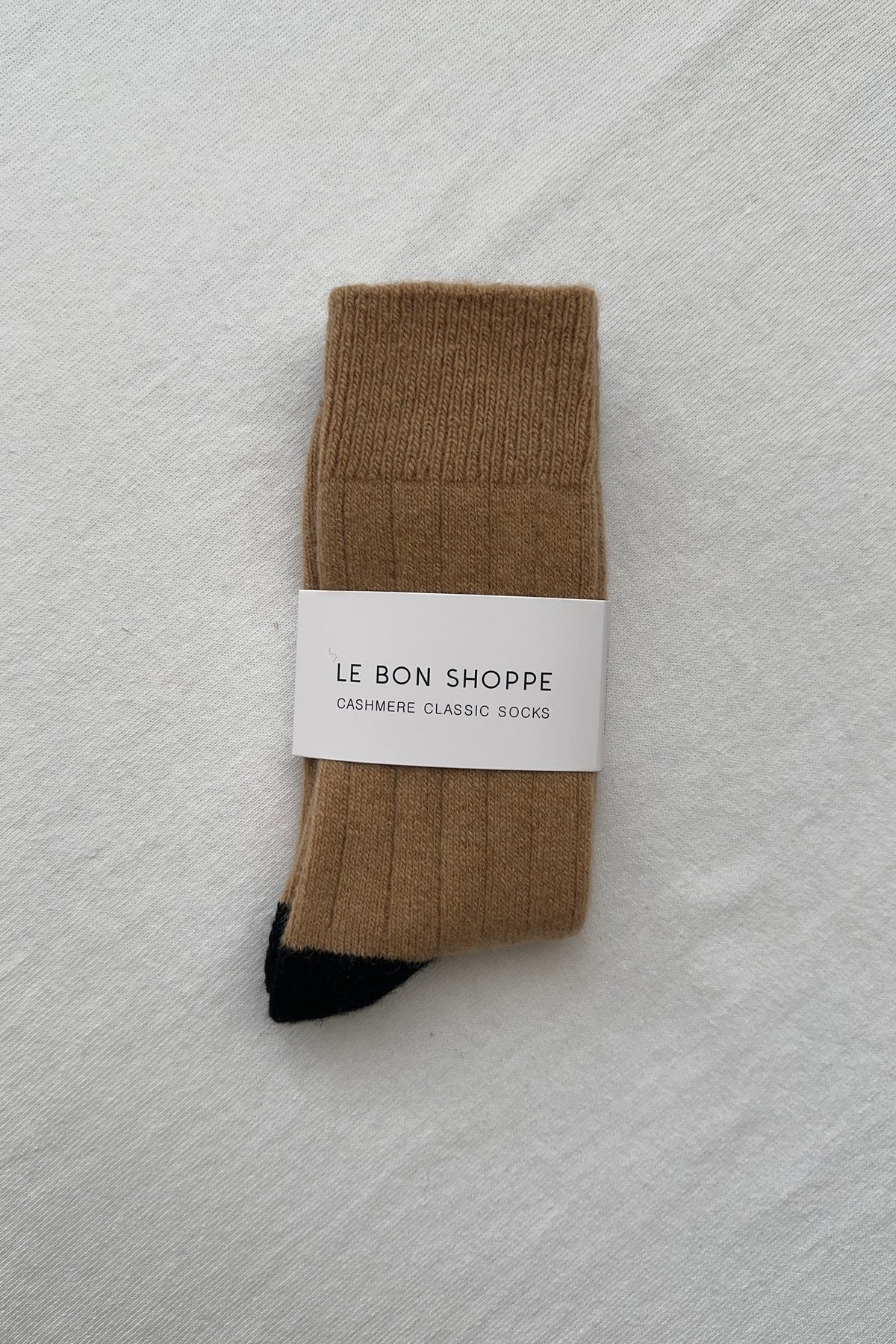 Le Bon Shoppe classic cashmere socks camel tan | Pipe and Row Seattle