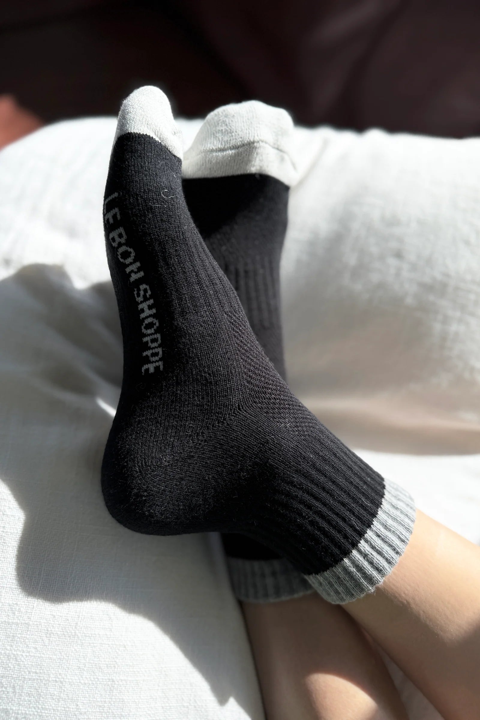 COLOR BLOCK GIRLFRIEND SOCKS