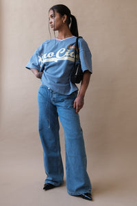 Ciao Ciao Enzo sport jersey vintage-inspired patches oversized  | Pipe and Row