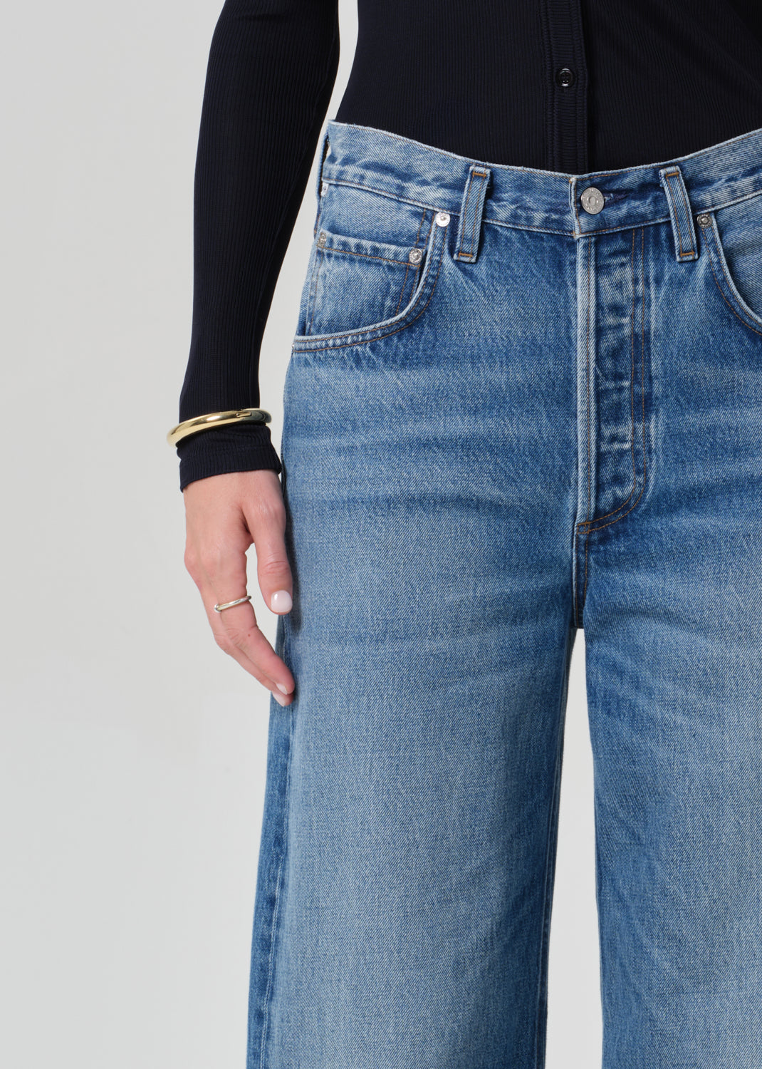 Citizens of Humanity Ayla baggy jean medium light chaya wash