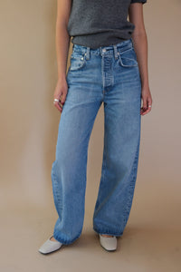 Citizens of Humanity Ayla petite baggy jean medium light cupid wash | Pipe and Row