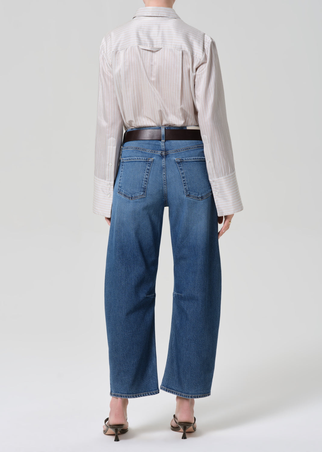 Citizens of Humanity Miro jean medium blue indigo benson wash PIPE AND ROW