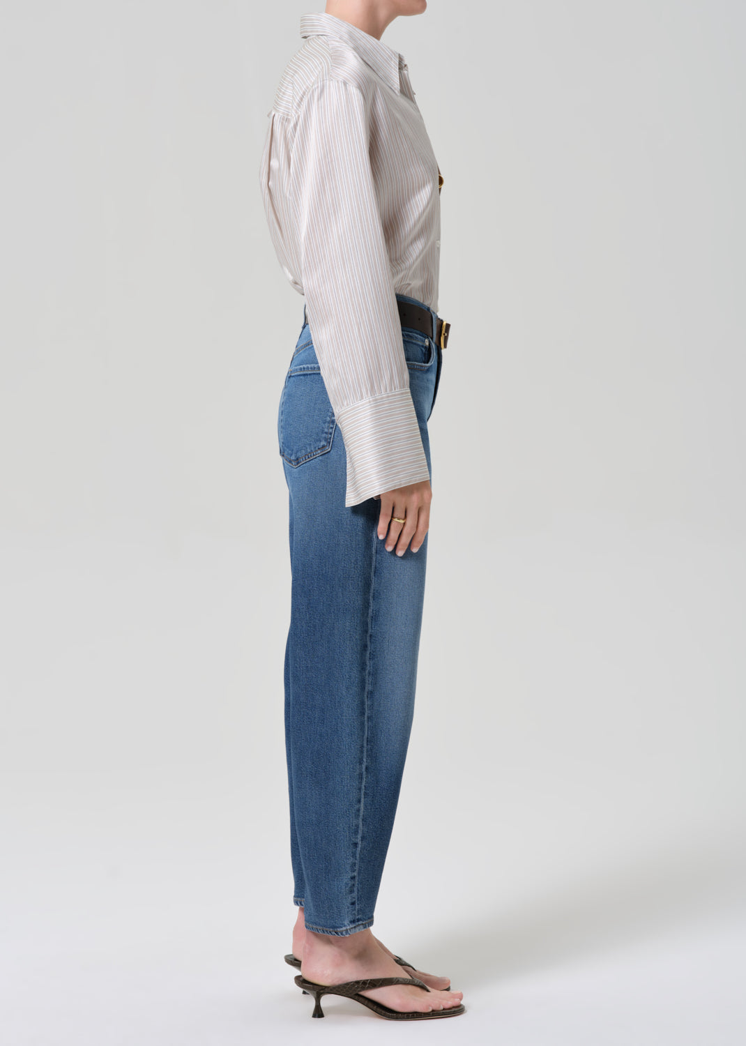 Citizens of Humanity Miro jean medium indigo benson wash PIPE AND ROW