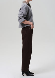 Citizens of Humanity Miro twill jean Carob dark brown | Pipe and Row Seattle