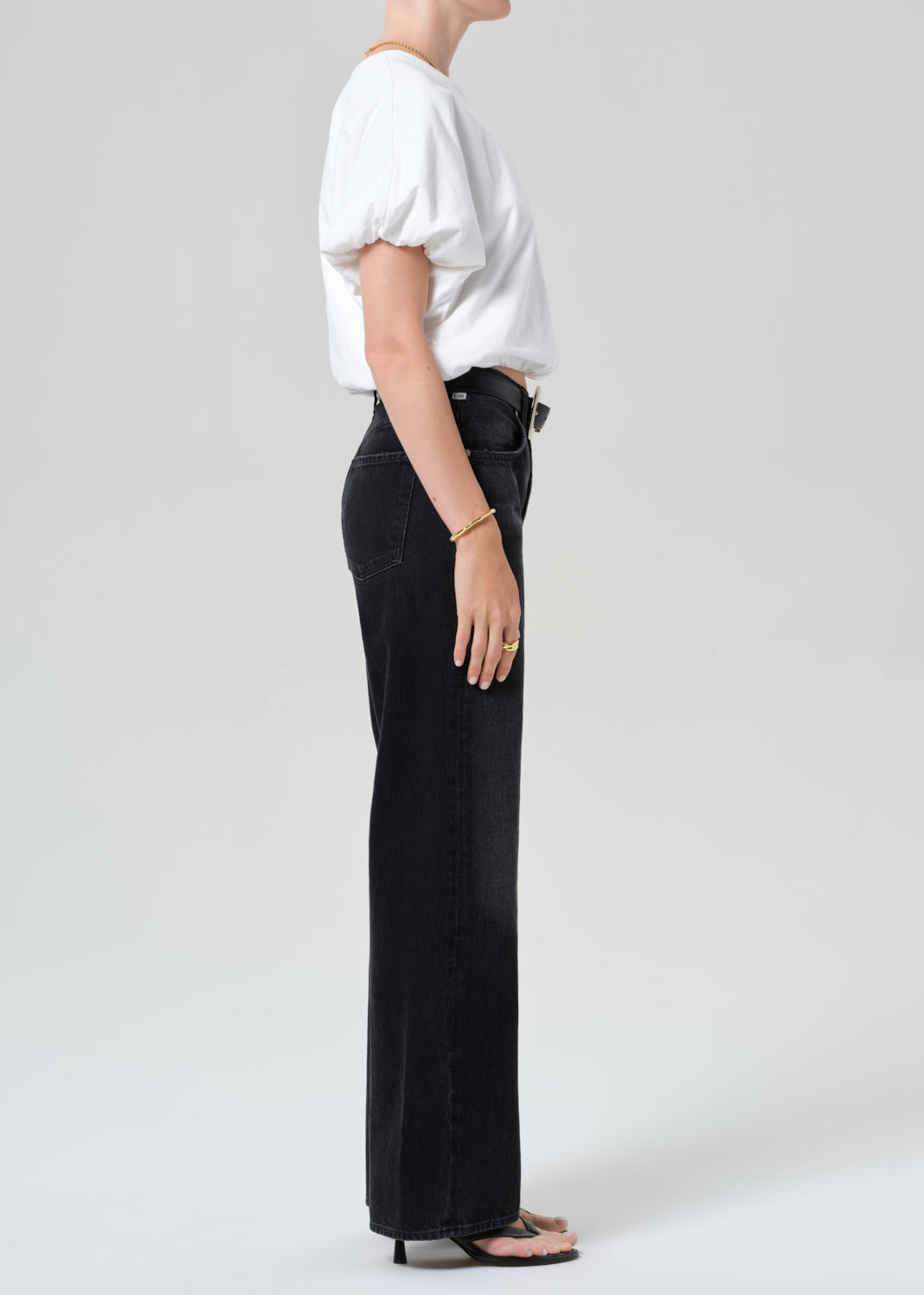 Citizens of Hummanity 30 inch Annina jeans black raine | Pipe and Row