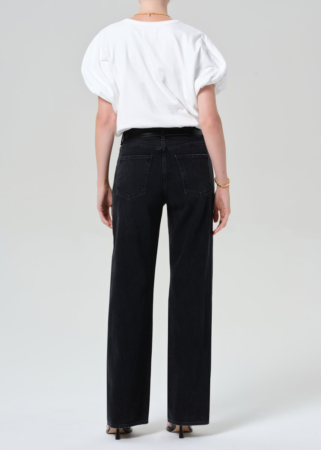 Citizens of Hummanity 30 inch Annina jeans black raine | Pipe and Row