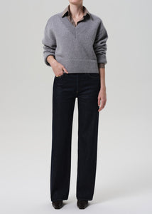 Citizens of Hummanity 33" Annina jeans juno medium dark indigo wash | Pipe and Row