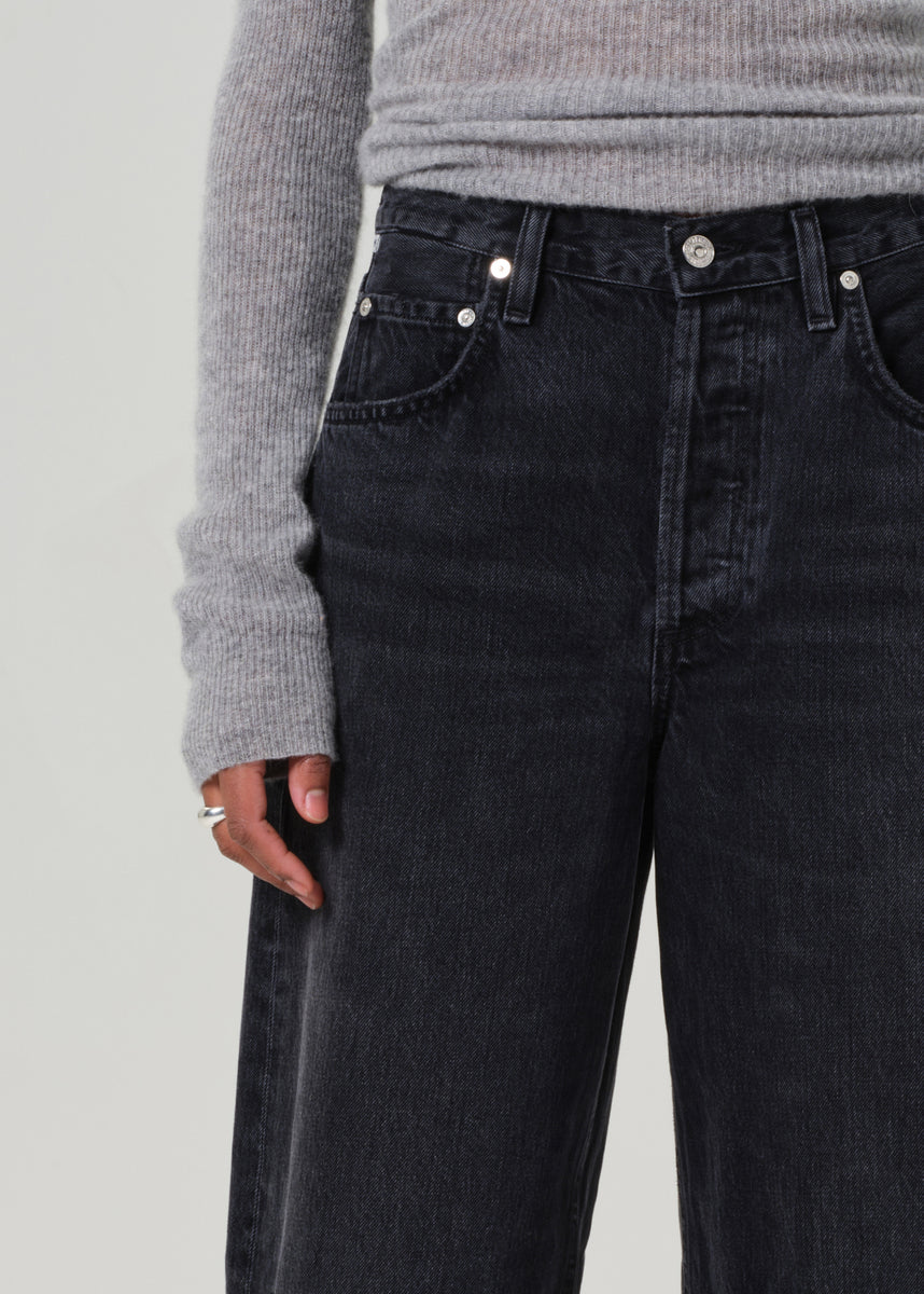 Citizens of Hummanity Ayla baggy jean metropolis washed black | Pipe ...