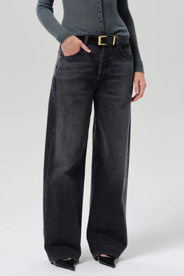 Citizens of Hummanity Ayla jean vintage black denim | Pipe and arow
