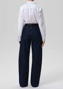 Citizens of Hummanity Ayla petite length baggy jean clean dark Amherst wash | Pipe and Row