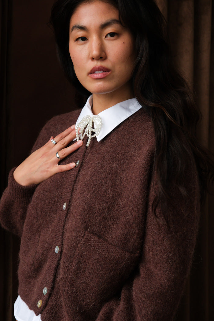 AMELIE ALPACA CARDIGAN