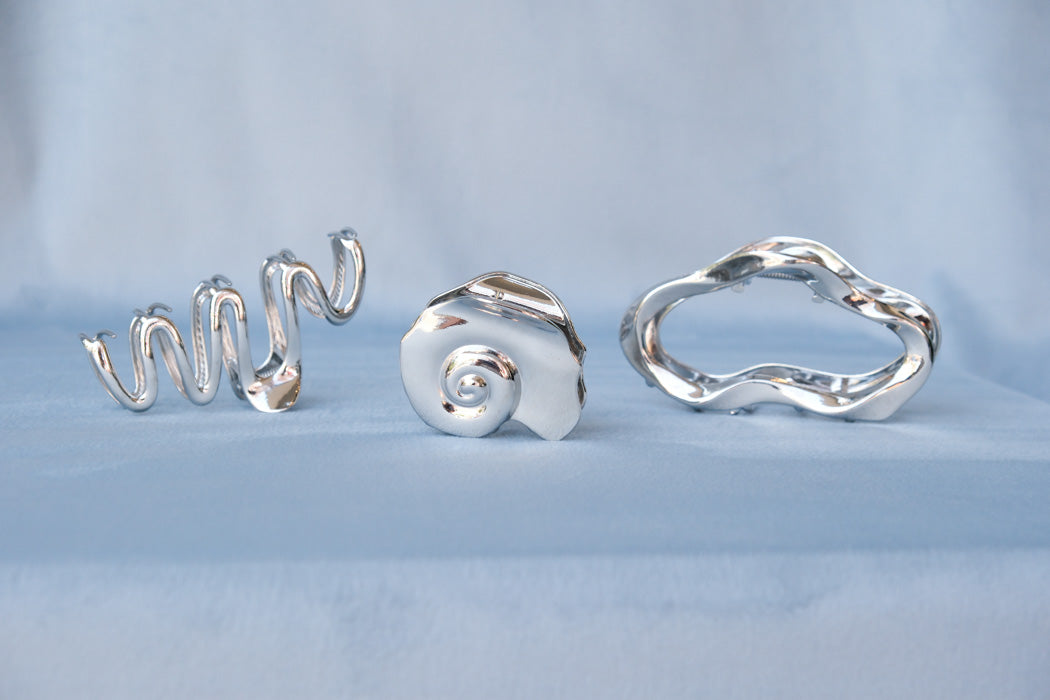 METAL ZIG ZAG HAIR CLAW