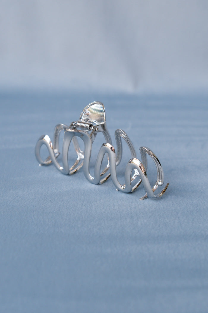 METAL ZIG ZAG HAIR CLAW