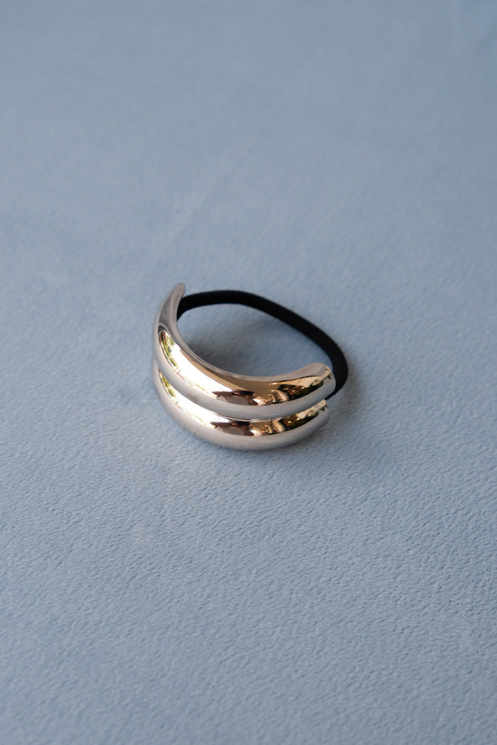 DOUBLE METAL HAIR TIE