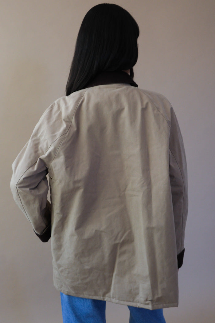 UNISEX WAXED COTTON HUNTING JACKET