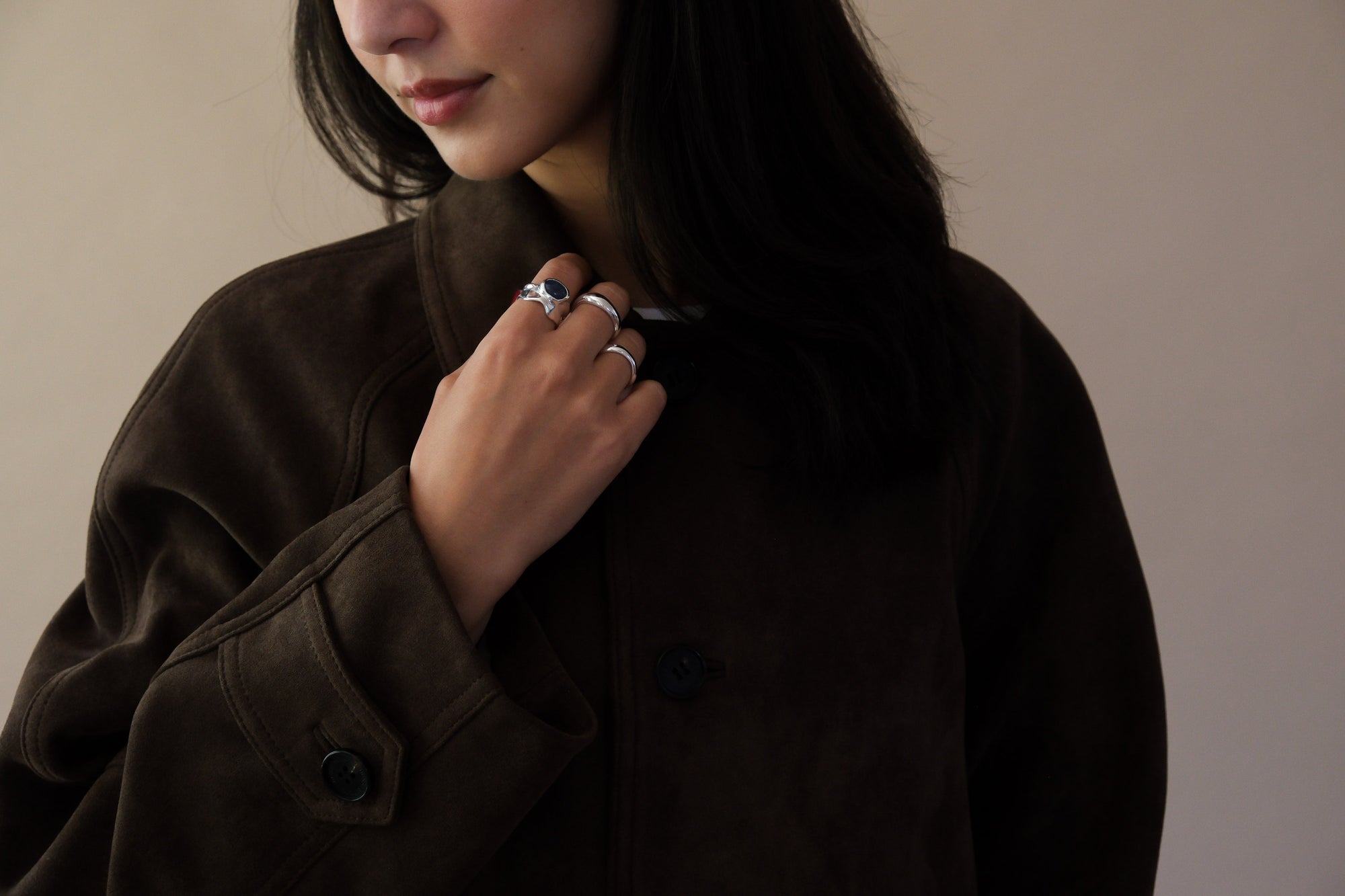 UNISEX LILY ALTER-SUEDE HALF JACKET